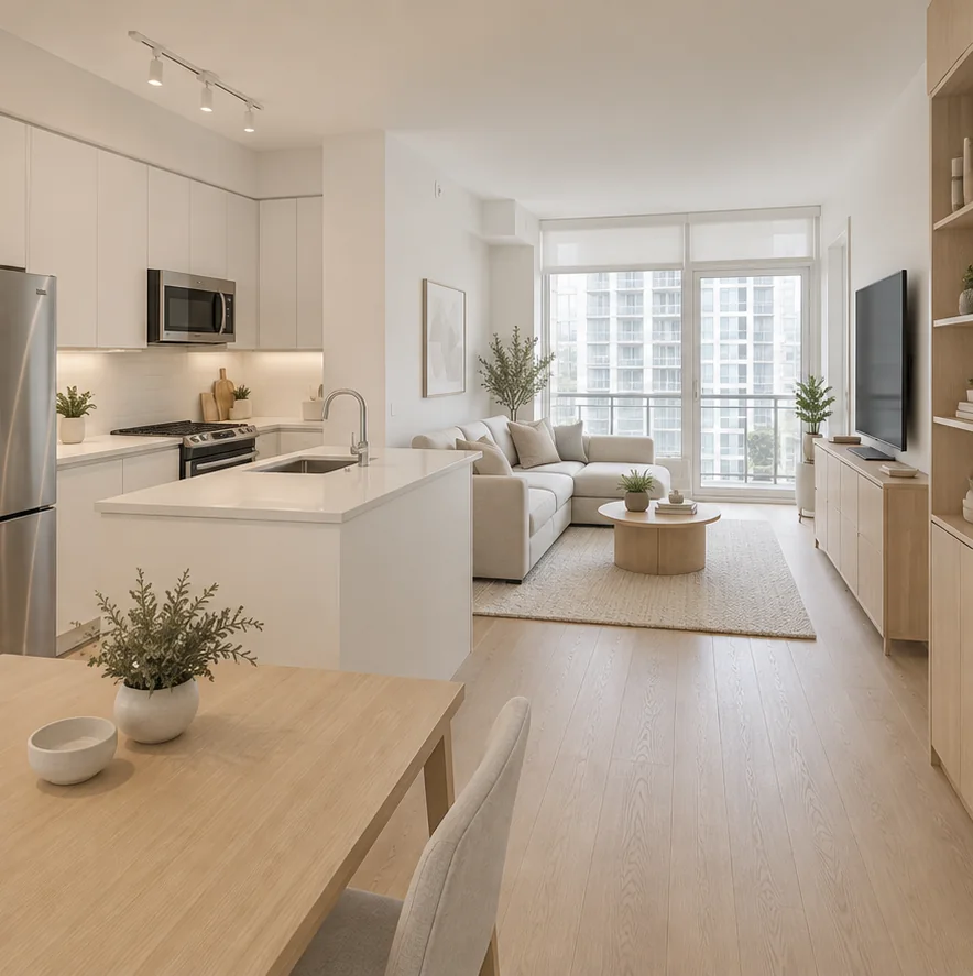 CONDO RENOVATIONS: AI-generated proposed renovation