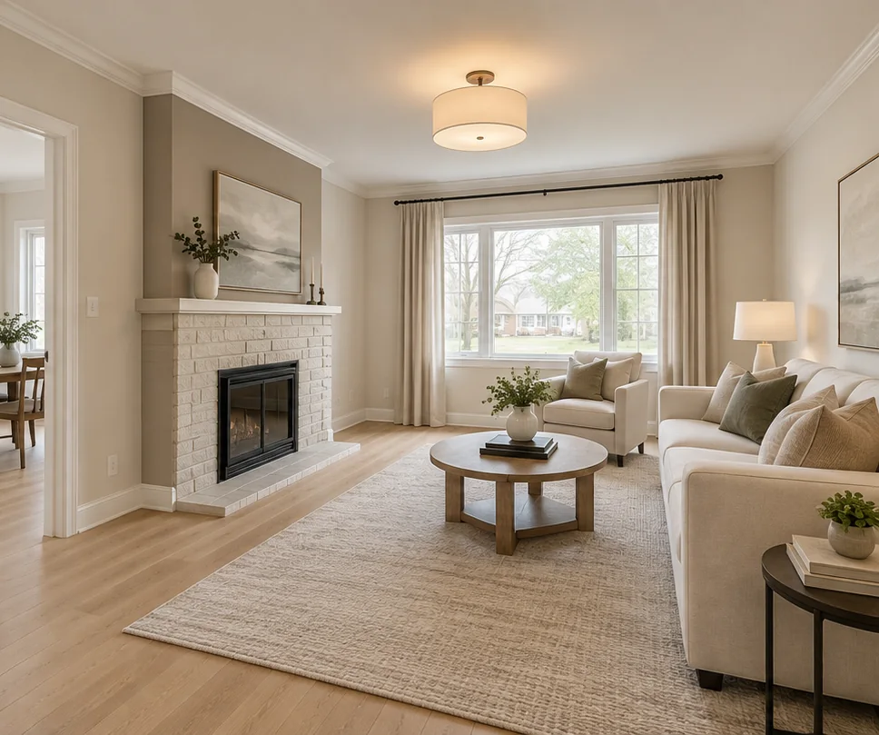 INTERIOR PAINTING: AI-generated proposed renovation