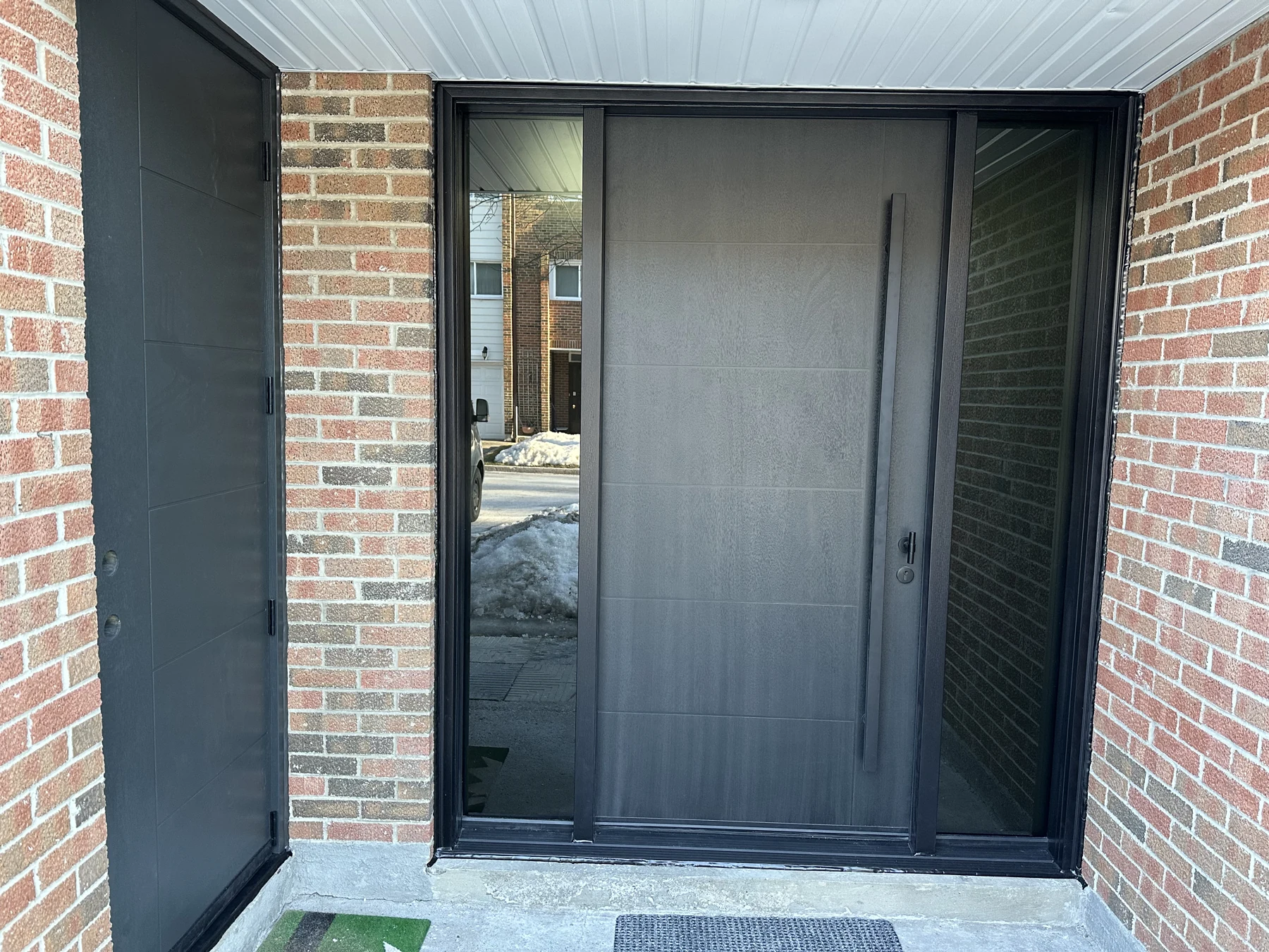 ENTRANCE: completed renovation photograph